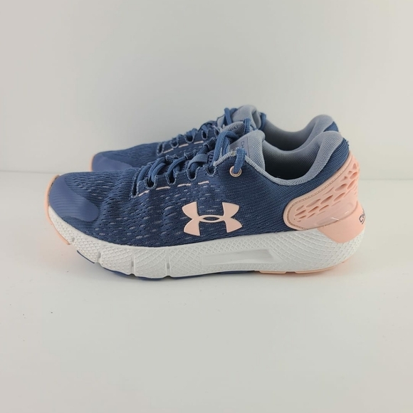 Under Armour Charged Rogue 2 3022868-500 Girls Sz 5.5Y Running Shoes Sneakers - Picture 4 of 7
